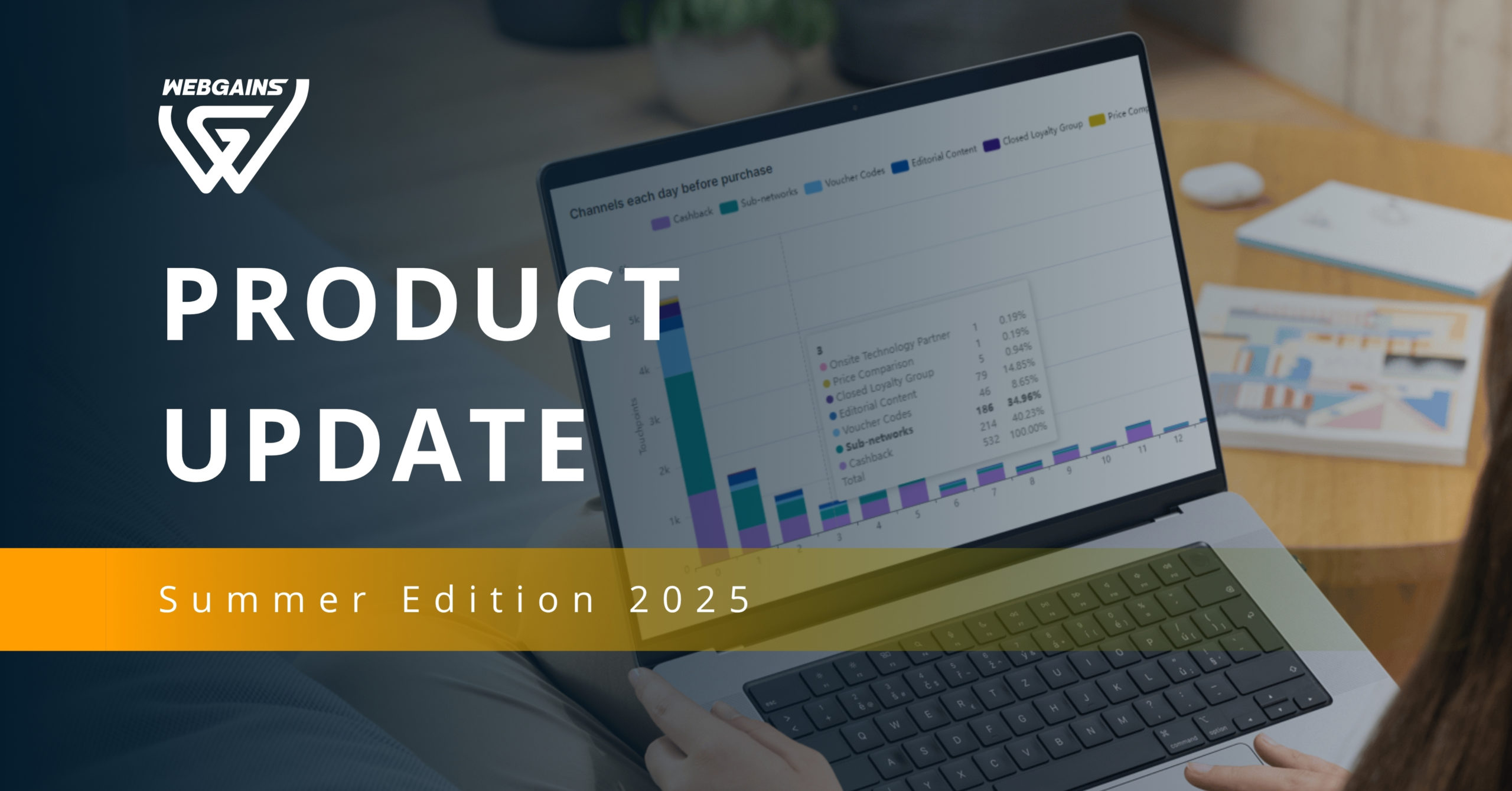 Webgains Product Update – Summer Edition 2025